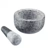 Piesta un miezeris Westmark Granit pelēkā krāsā — granīts, Ø 13 cm, 131×131 mm