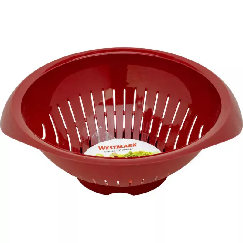 Virtuves sietiņš Westmark 2424227R, plastmasa, apaļš, 25 cm diametrs, sarkans