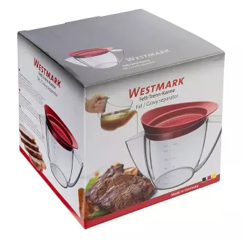Tauku atdalītājs Westmark 30752260 — 1000 ml plastmasa, caurspīdīgs rokturis, 225×139×160 mm
