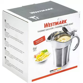 Mērces trauks Westmark 62242260, nerūsējošais tērauds ar plastmasas detaļām, 500 ml, 143×115×180 mm