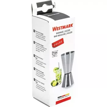 Westmark 62782260 kokteiļu mērglāzīte 50 ml Nerūsējošais tērauds 1 gab.