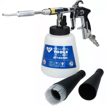 Transportlīdzekļu tīrīšanas piederums Brilliant Tools BT160300 1000 ml Melns Zils Balts