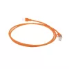 ACT Oranžs 3 metru LSZH U/FTP CAT6A datacentra plānā plākstera vads ar aizsargātiem RJ45 savienotājiem