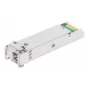 Intellinet Gigabit Fiber WDM Bi-Directional SFP Optical raiduztvērējs Module 1000Base-BX-U (LC) vienmoda ports, 80 km (50 jūdzes), BiDi WDM (RX1550/TX1490), MSA saderīgs maksimālai saderībai, Sudraba