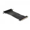 DeLOCK Riser Card PCI Express x16 vīrišķais uz x16 slotu 90° leņķveida ar kabeli 30 cm