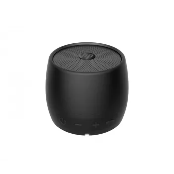 HP melns Bluetooth skaļrunis 360, vadu un bezvadu, Mono portatīvais skaļrunis, melns, cilindrs, pogas, universāls