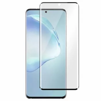 Rūdīta stikla ekrāna aizsargs SWISSTEN 3D Full Glue Samsung Galaxy S20 Ultra — pilna pārklājuma, melns