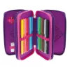 Herlitz TriCase Dip Dye 31 gab. Rozā Violeta Poliesteris 190x115x70 mm