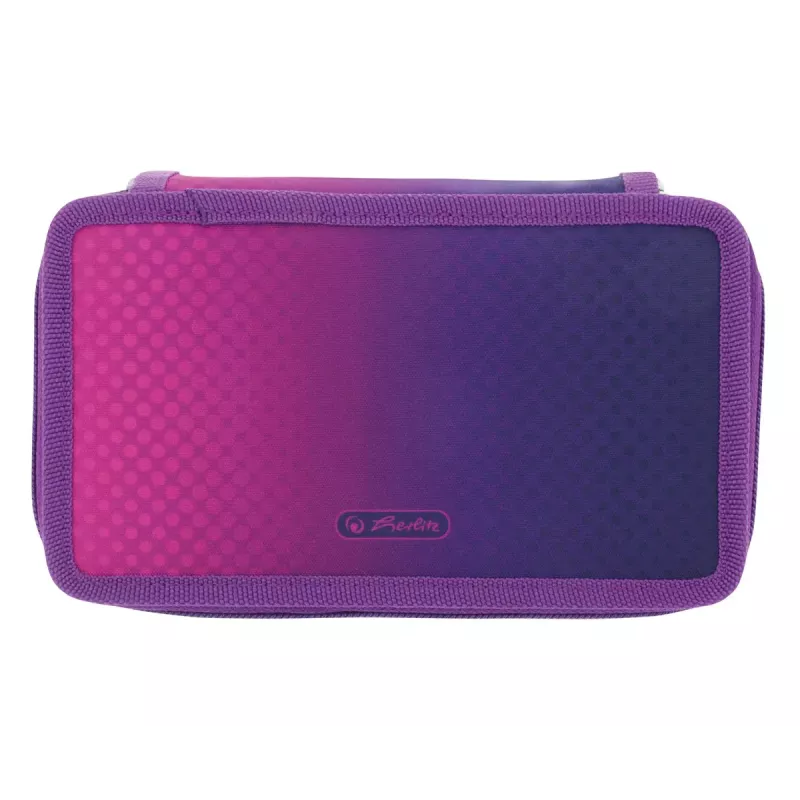Herlitz TriCase Dip Dye 31 gab. Rozā Violeta Poliesteris 190x115x70 mm