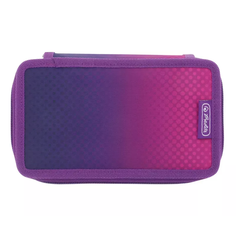 Herlitz TriCase Dip Dye 31 gab. Rozā Violeta Poliesteris 190x115x70 mm