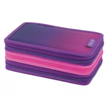 Herlitz TriCase Dip Dye 31 gab. Rozā Violeta Poliesteris 190x115x70 mm