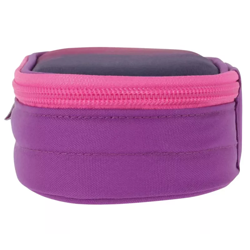 Penālis Herlitz Dip Dye Soft poliestera rozā purpura 215x95x60 mm