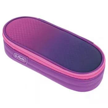 Penālis Herlitz Dip Dye Soft poliestera rozā purpura 215x95x60 mm