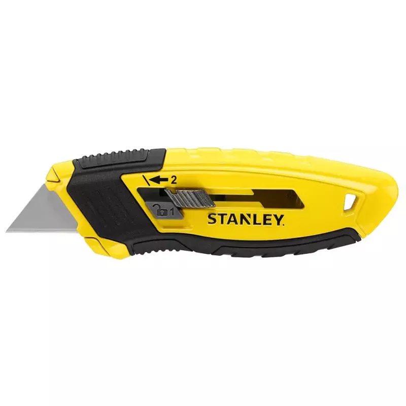 Nazis Stanley STHT10432-0 Melns Dzeltens Fiksēta asmens nazis