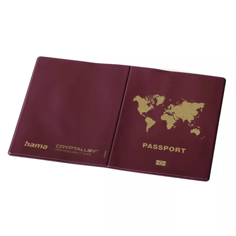 Hama International pases vāciņš, bordo krāsā, polietilēns