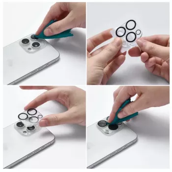 Hama Cam Protect Kameras objektīva aizsargs Apple 1 gab.