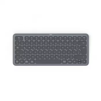 Hama WK-500 tastatūra mājai/birojam RF Wireless + Bluetooth QWERTZ vācu melna, tumši pelēka