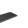 Hama WK-500 tastatūra mājai/birojam RF Wireless + Bluetooth QWERTZ vācu melna, tumši pelēka