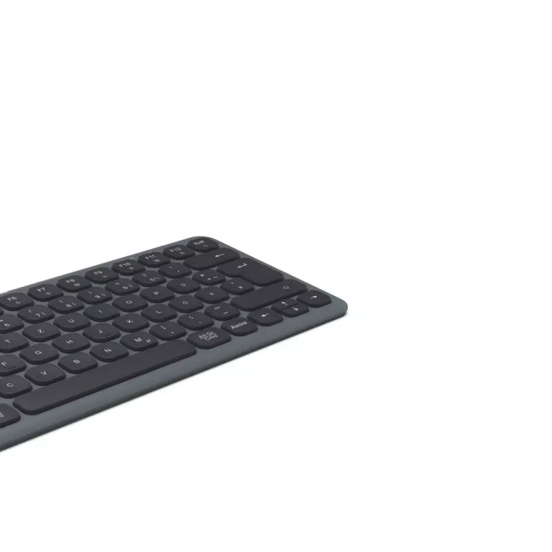 Hama WK-500 tastatūra mājai/birojam RF Wireless + Bluetooth QWERTZ vācu melna, tumši pelēka