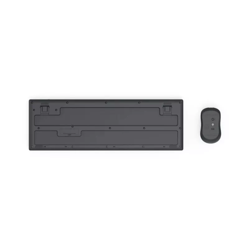 Hama WKM-200 tastatūra Iekļauta pele Mājas/Birojs RF Bezvadu QWERTZ Vācu Melna