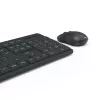 Hama WKM-200 tastatūra Iekļauta pele Mājas/Birojs RF Bezvadu QWERTZ Vācu Melna