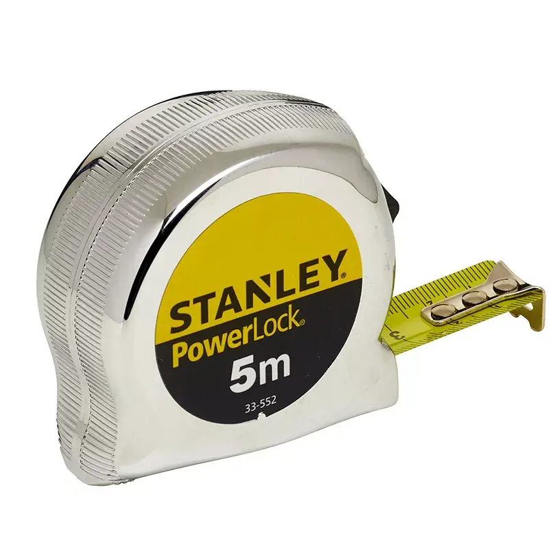 Mērlenta STANLEY Micro PowerLock Metric - kompakta ievelkama mērlenta ar metrisko iedaļu