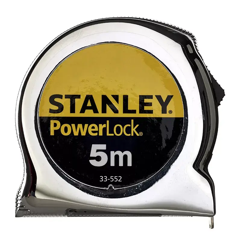 Mērlenta STANLEY Micro PowerLock Metric - kompakta ievelkama mērlenta ar metrisko iedaļu