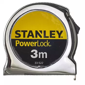 Mērlenta STANLEY Micro PowerLock Metric - kompakta ievelkama mērlenta ar metrisko iedaļu
