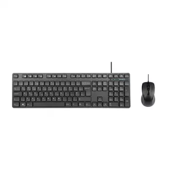 Targus AKM622UK tastatūra ar peli Universāla USB QWERTY UK angļu melna