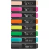 Marķieru komplekts Faber-Castell Textliner Graffiti 8 gab. ar slīpu uzgali Bēšs Melns Zils Zaļš Gaiši rozā Oranžs Rozā Dzeltens
