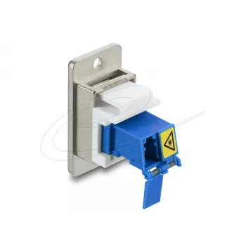 Keystone modulis DELOCK 91096, plakana konstrukcija, RJ45 saderīgs ieliktnis