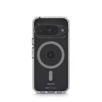 Mobilo tālruņu vāciņš HAMA Extreme Protect Google Pixel 10 / 10 Pro, caurspīdīgs, piemērots līdz 16 cm (6,3 collas)