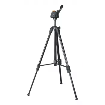 HAMA Delta Duo 170 statīvs — 3 kājas, maks. augstums 170 cm, min 62 cm, slodze 4 kg, svars 1,85 kg, melns