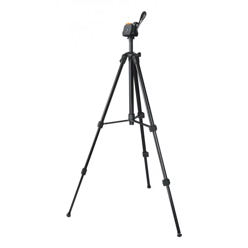 HAMA Delta Duo 170 statīvs — 3 kājas, maks. augstums 170 cm, min 62 cm, slodze 4 kg, svars 1,85 kg, melns