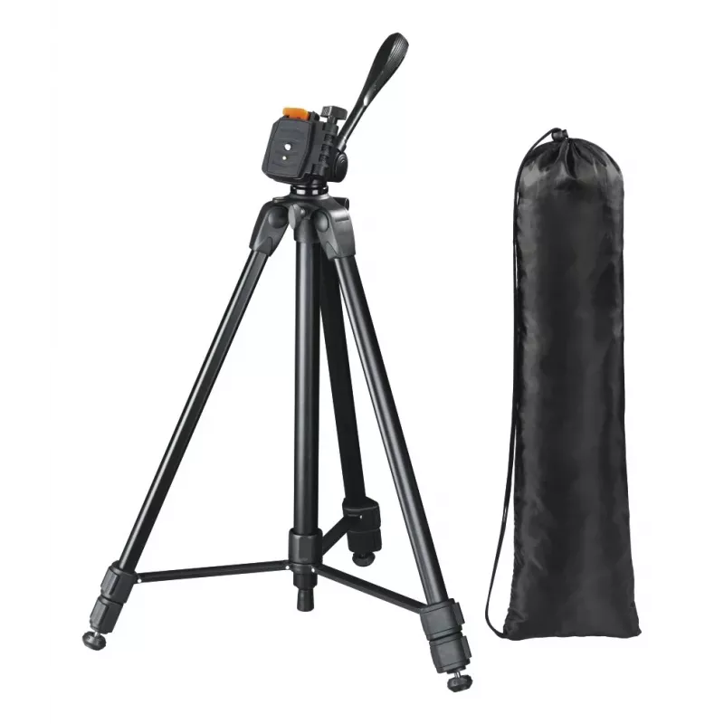 HAMA Delta Duo 170 statīvs — 3 kājas, maks. augstums 170 cm, min 62 cm, slodze 4 kg, svars 1,85 kg, melns