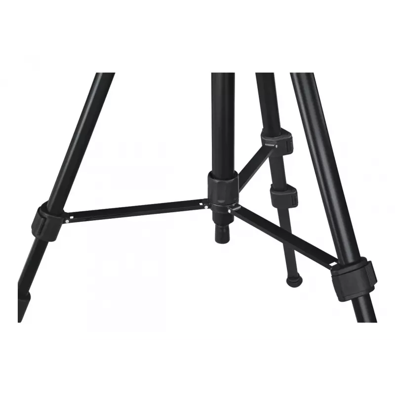 HAMA Delta Duo 170 statīvs — 3 kājas, maks. augstums 170 cm, min 62 cm, slodze 4 kg, svars 1,85 kg, melns