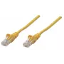 Intellinet tīkla ielāpu vads, Cat5e, 1 m, dzeltens, CCA, U/UTP, PVC, RJ45, apzeltīti kontakti, neaizķerams, ar aizsargvāciņu, mūža garantija