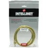 Intellinet tīkla ielāpu vads, Cat5e, 1 m, dzeltens, CCA, U/UTP, PVC, RJ45, apzeltīti kontakti, neaizķerams, ar aizsargvāciņu, mūža garantija