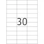 HERMA Premium A4 uzlīmes 70x29.7 mm balts papīrs matēts 6000 gab.