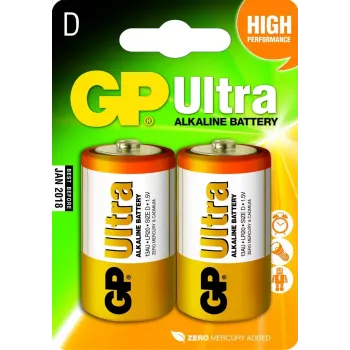 Vienreizlietojama baterija GP Batteries Ultra Alkaline D