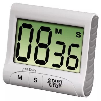 Taimeris ar atpakaļskaitīšanu Xavax Countdown Silver
