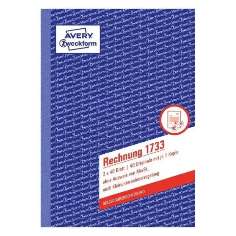 Avery 1733 biznesa veidlapa