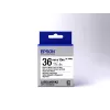 Epson Label Cartridge Magnetic LK-7WB2 Melns/balta 36mm (1.5m)