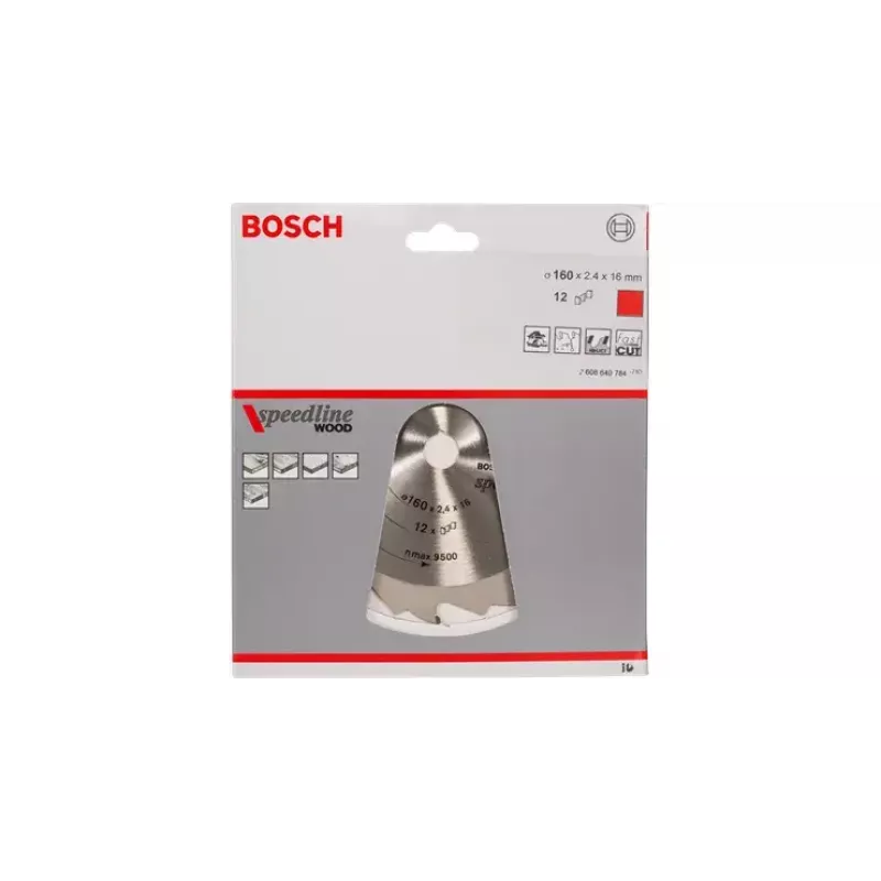 Apļveida zāģa asmeņi Bosch Speedline 2608640800