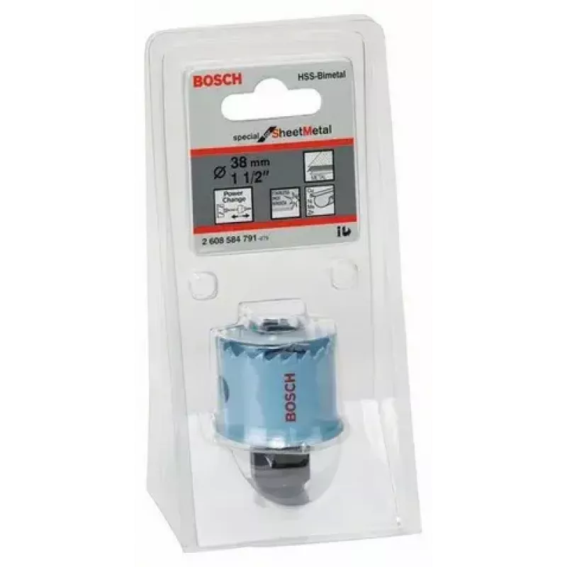 Urbja vainags Bosch 2 608 584 791 Metālam 3.8 cm Viens
