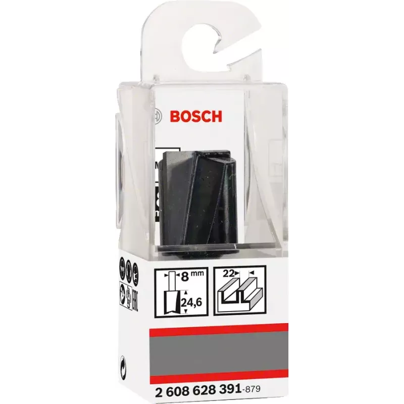 Taisnais frēzuzgalis Bosch 2 608 628 391 Garums 56 mm Darba garums 2.5 cm