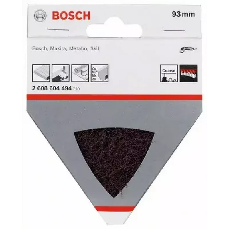 Bosch 2 608 604 494 manuālā slīpēšanas piederums Slīpēšanas paliktnis 1 gab.