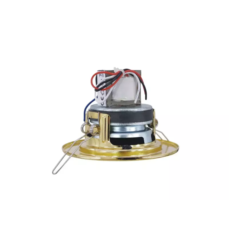 2-ceļu skaļrunis Omnitronic 80710203 zelts vadu 6 W