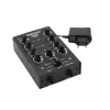 Mikseris Omnitronic GNOME-202 2 kanāli 20 - 20000 Hz melns