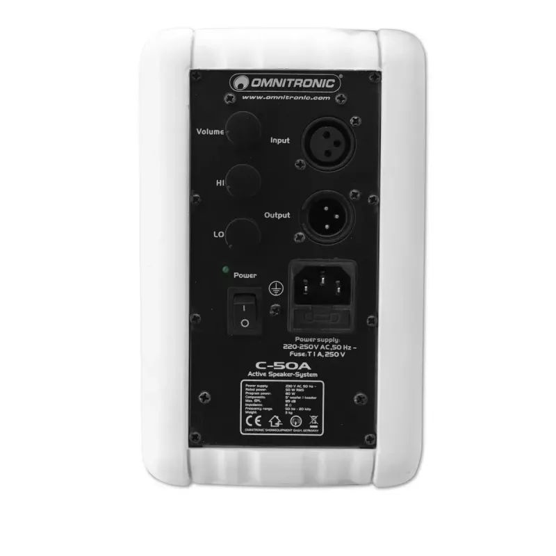 2-way Loudspeaker Omnitronic 11036717 50 W